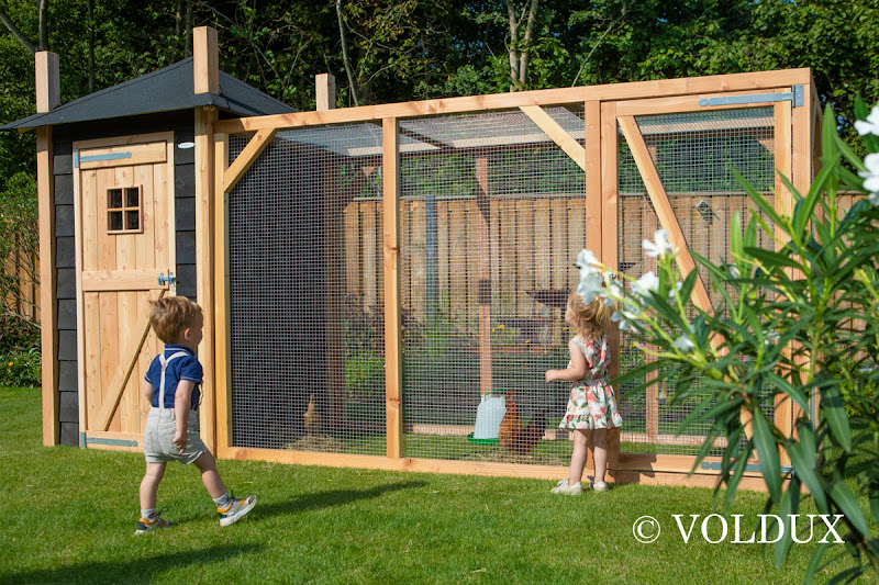 Voldux Kippenhok Hooiberg Mees XL
