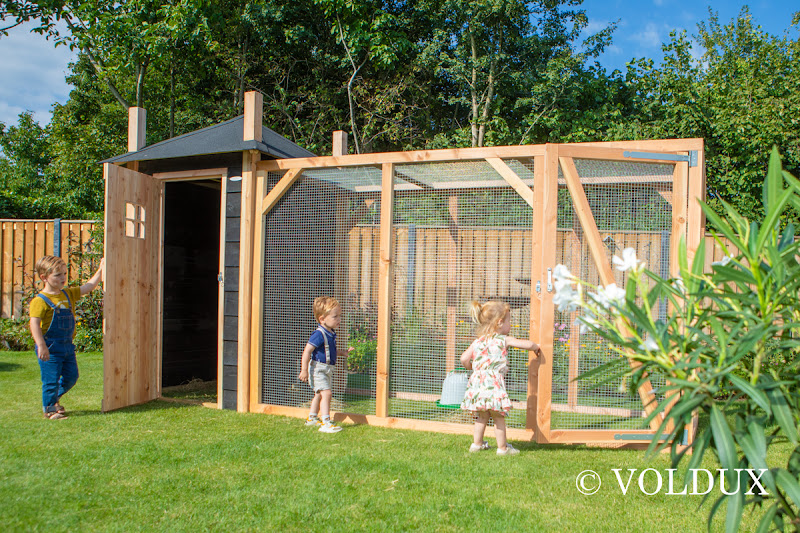 Voldux Kippenhok Hooiberg Mees XL