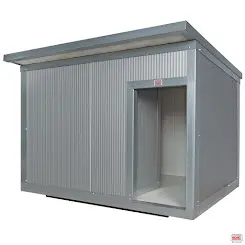 Hondenhok gesoleerd  Grijs L