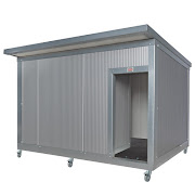 Hondenhok gesoleerd  Comfort Grijs XL