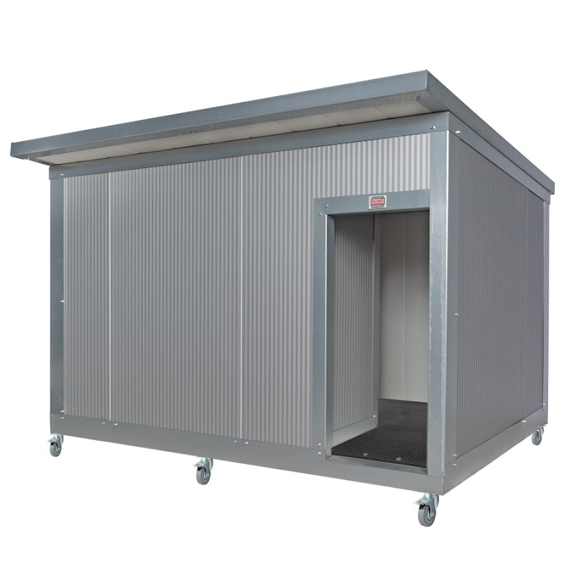 Hondenhok gesoleerd  Comfort Grijs XL
