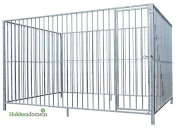Hondenkennel Deur Rechts  3 x 2 meter  S8  P15