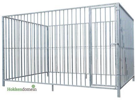 Hondenkennel Deur Rechts  3 x 2 meter  S8  P15