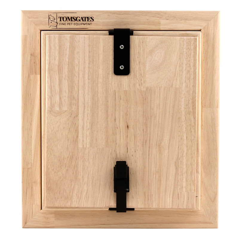 Tomsgates Houten Kattenluik  Hondenluik Nipper voor Deur  S