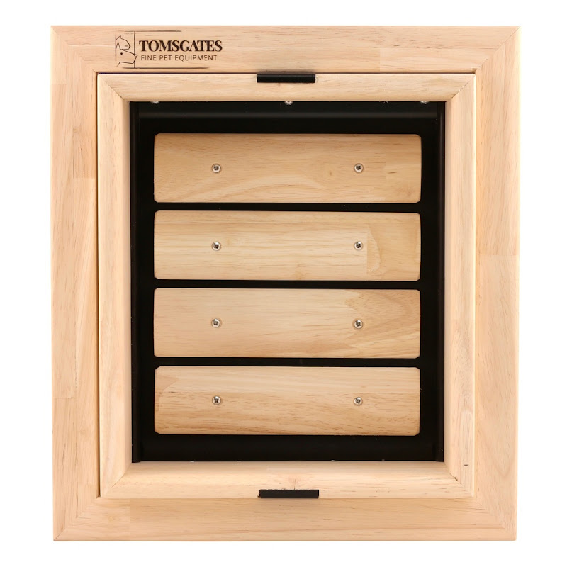 Tomsgates Houten Kattenluik  Hondenluik Nipper voor Deur  S