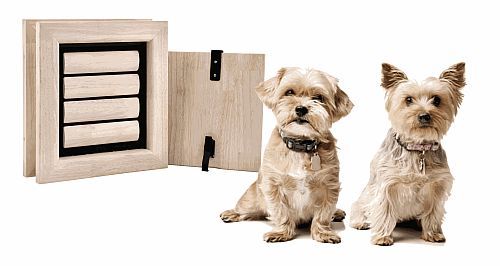 Tomsgates Houten Kattenluik  Hondenluik Nipper voor Deur  S