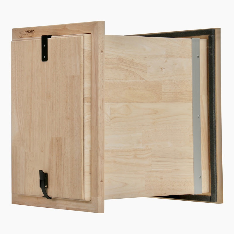 Tomsgates Houten Hondenluik Bouncer voor Muur  L