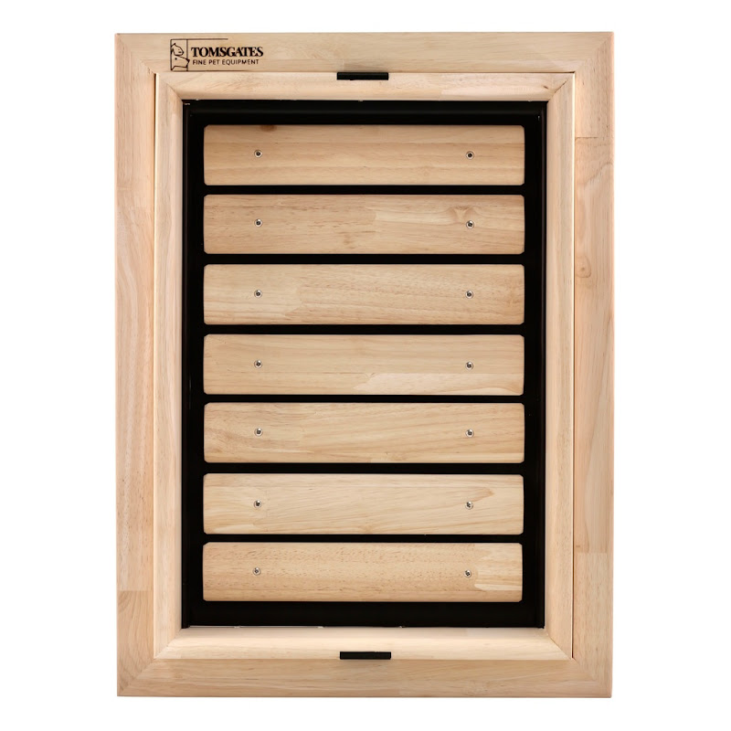 Tomsgates Houten Hondenluik Bouncer voor Muur  L