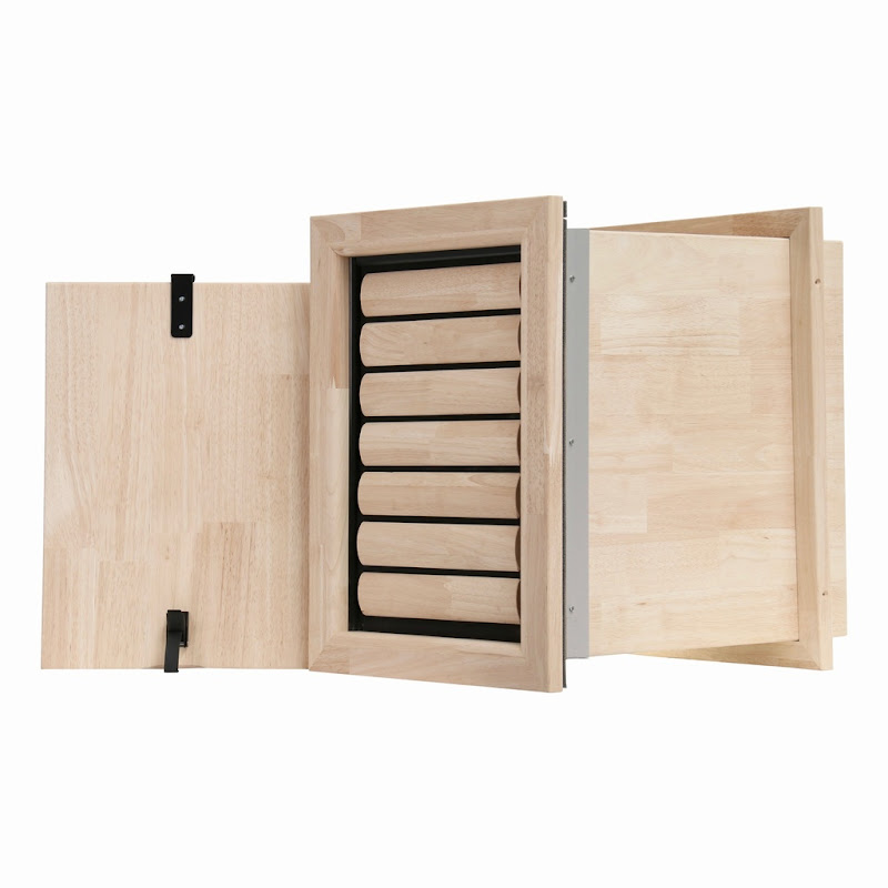 Tomsgates Houten Hondenluik Bouncer voor Muur  L