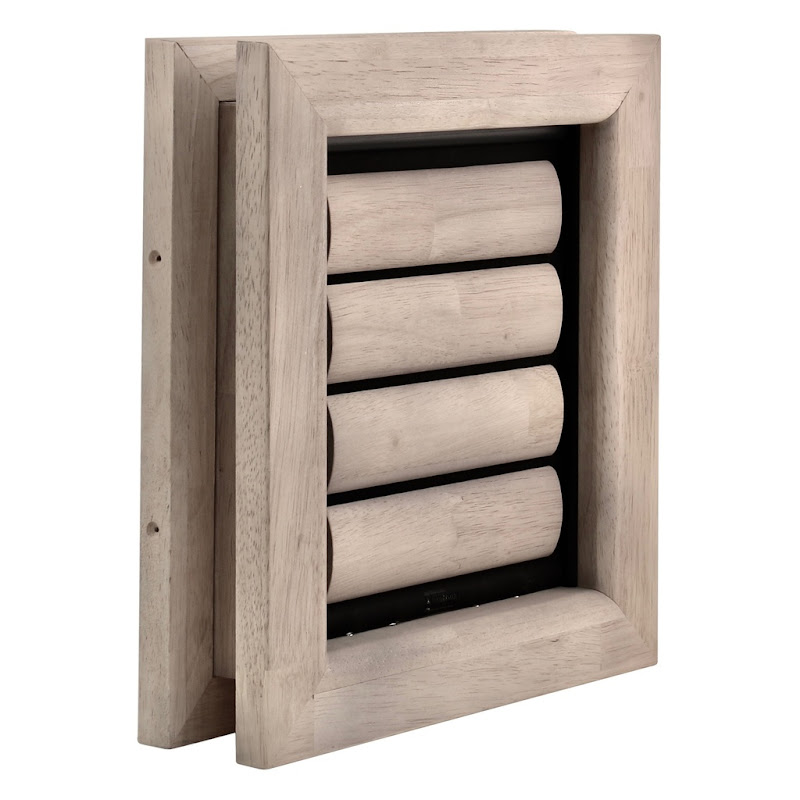 Tomsgates Houten Kattenluik  Hondenluik Nipper voor Deur tot 6 cm  Rubberwood  Grijs geolied  S