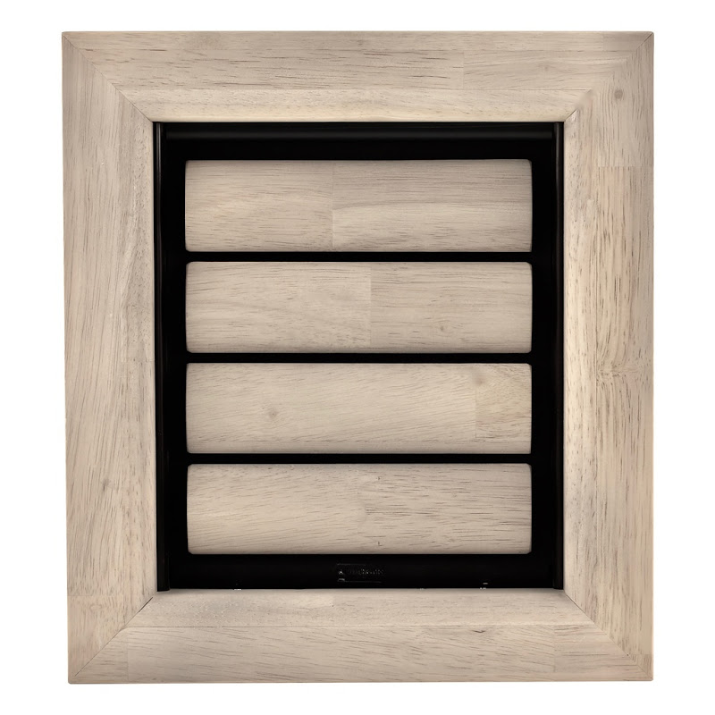Tomsgates Houten Kattenluik  Hondenluik Nipper voor Deur tot 6 cm  Rubberwood  Grijs geolied  S