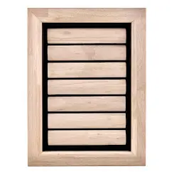 Tomsgates Houten Hondenluik Bouncer voor Muur tot 43 cm  Rubberwood  Wit geolied  L