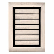 Tomsgates Houten Hondenluik Bouncer voor Muur tot 43 cm  Rubberwood  Grijs geolied  L