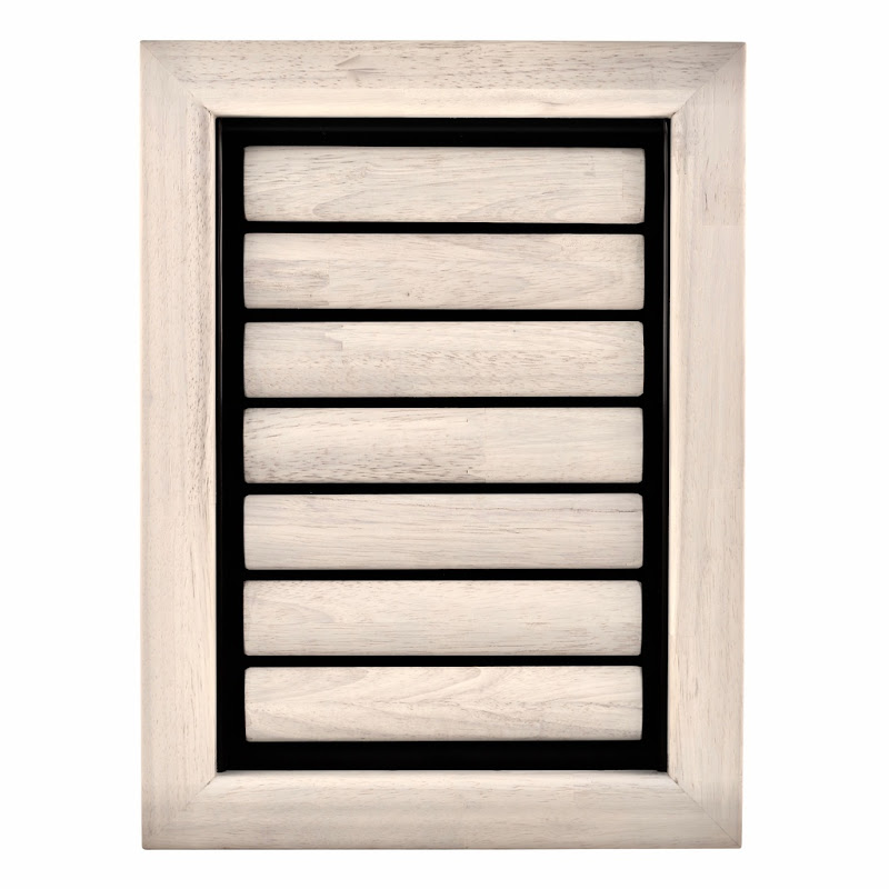 Tomsgates Houten Hondenluik Bouncer voor Muur tot 43 cm  Rubberwood  Grijs geolied  L