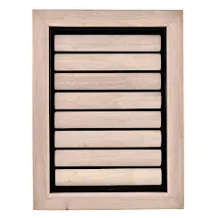 Tomsgates Houten Hondenluik Beethoven voor Muur tot 43 cm  Rubberwood  Wit geolied  XL