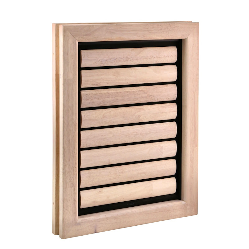 Tomsgates Houten Hondenluik Beethoven voor Deur tot 6 cm  Rubberwood  Wit geolied  XL