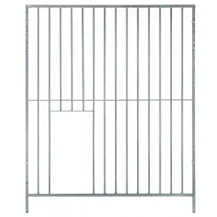 Kennelpaneel met Opening Nachthok | H= 184 x B= 150 cm | S8 - P15