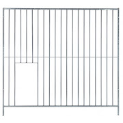 Kennelpaneel met Opening Nachthok  H 184 x B 200 cm  S8  P15