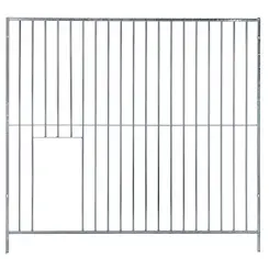 Kennelpaneel met Opening Nachthok | H= 184 x B= 200 cm | S8 - P15