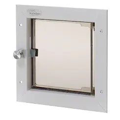 Plexidor Kattenluik / Hondenluik voor Deur | Wit