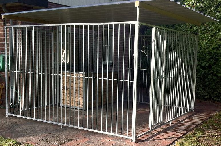 Dak hondenkennel  3 x 2 meter