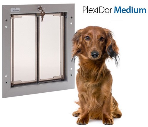 Plexidor / Hondenluik voor Muur | Wit Alles de huisvesting én het vervoeren van jouw geliefde viervoeter!