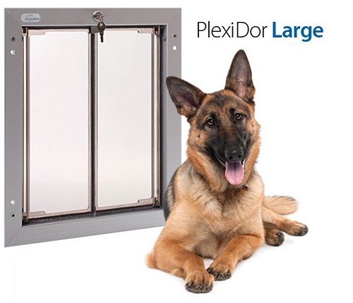 Plexidor Kattenluik  Hondenluik voor Muur  L