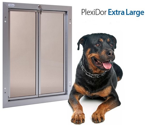 Plexidor Kattenluik  Hondenluik voor Muur  XL