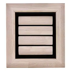 Tomsgates Houten Kattenluik  Hondenluik Nipper voor Muur  Rubberwood  Wit geolied  S