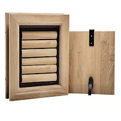 Tomsgates Houten Hondenluik Jake voor Deur  Eik  Wit geolied  M