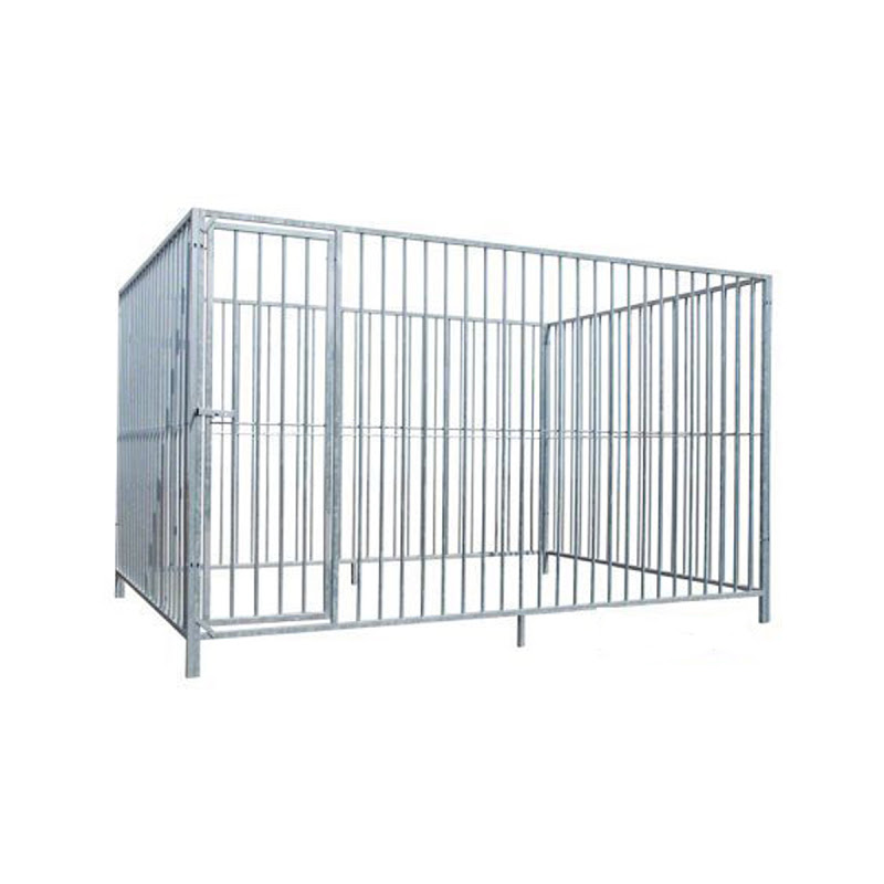 Hondenkennel Deur Links met Dak  3 x 2 meter  S8  P15