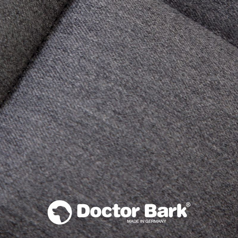 Doctor Bark 1zits Autostoel Hoes  Achterbank  Grijs  S