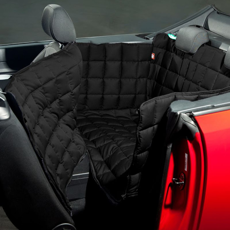 Doctor Bark Achterbank Cabrio  Zwart  S