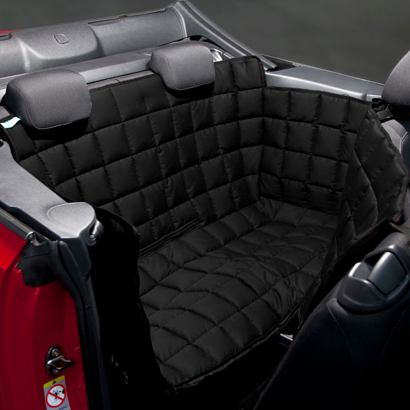 Doctor Bark Achterbank Cabrio  Zwart  S