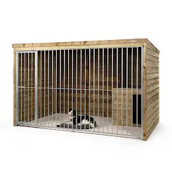 Voldux Hondenkennel met nachthok Max