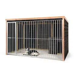 Voldux Hondenkennel met nachthok Bo