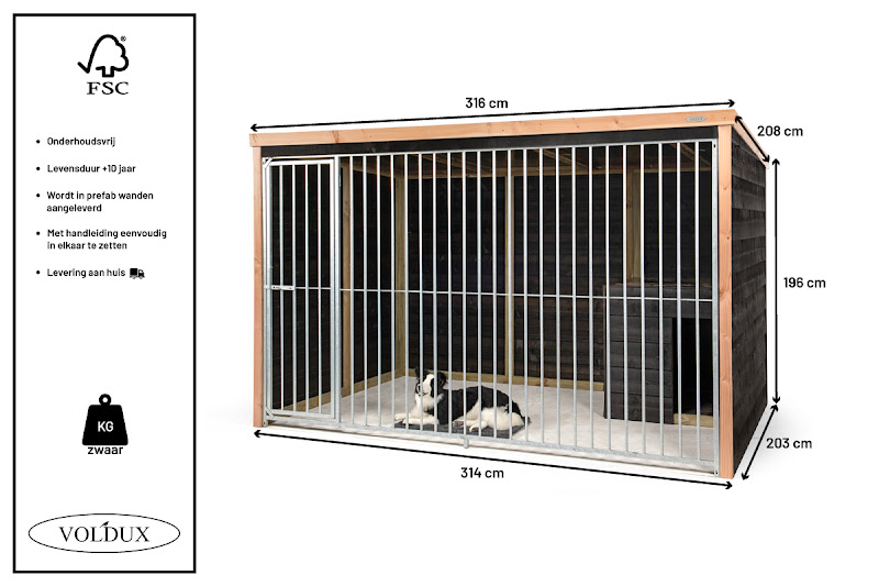 Voldux Hondenkennel Bo