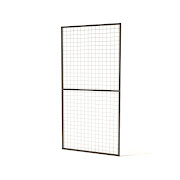 Aluminium gaaspaneel voor Volire  19 mm gaas  856 x 176 cm