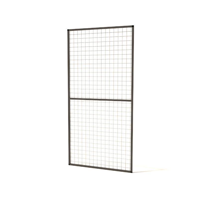 Aluminium gaaspaneel voor Volire  19 mm gaas  856 x 176 cm