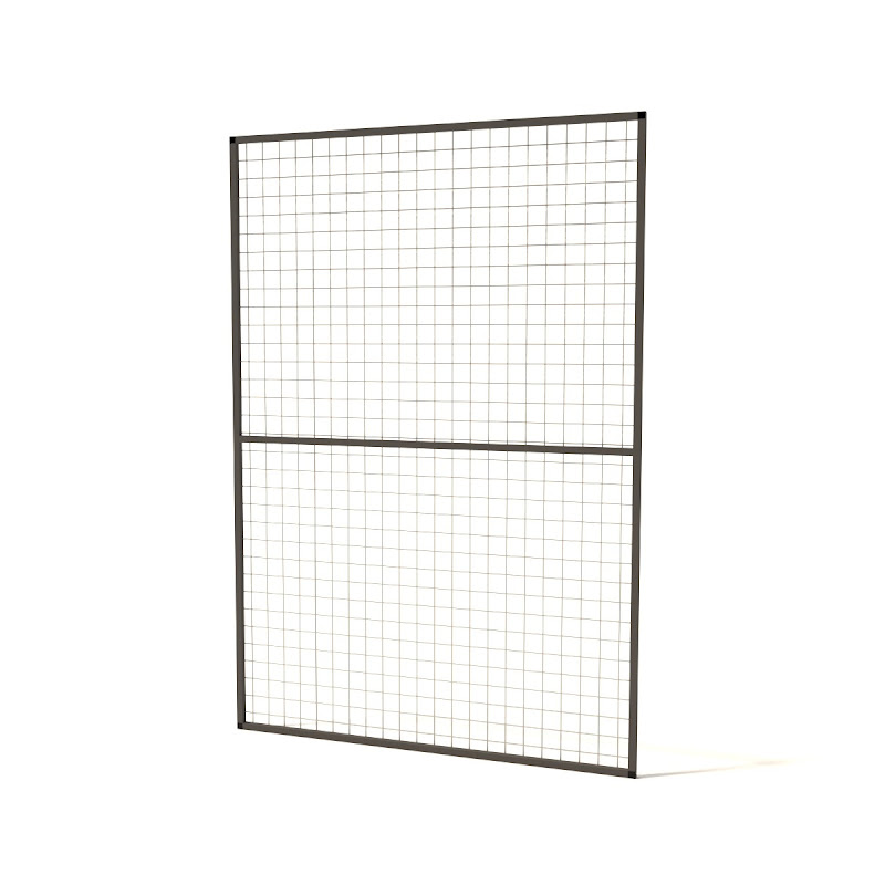 Aluminium gaaspaneel voor Volire  13 mm gaas  121 x 176 cm