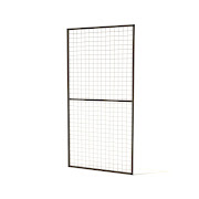 Aluminium gaaspaneel voor Konijnenren  19 mm gaas  856 x 176 cm