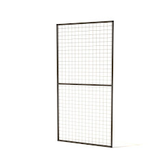 Aluminium gaaspaneel voor Konijnenren | 19 mm gaas | 85,6 x 176 cm