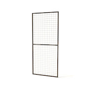 Aluminium gaaspaneel voor Konijnenren  19 mm gaas  809 x 176 cm