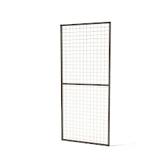 Aluminium gaaspaneel voor Konijnenren | 19 mm gaas | 80,9 x 176 cm