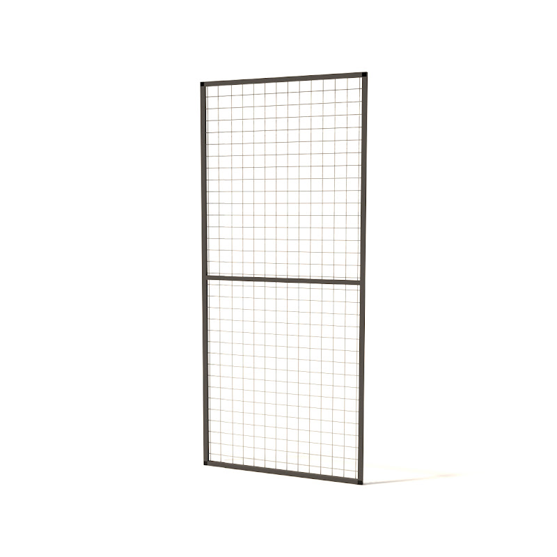 Aluminium gaaspaneel voor Konijnenren  19 mm gaas  809 x 176 cm