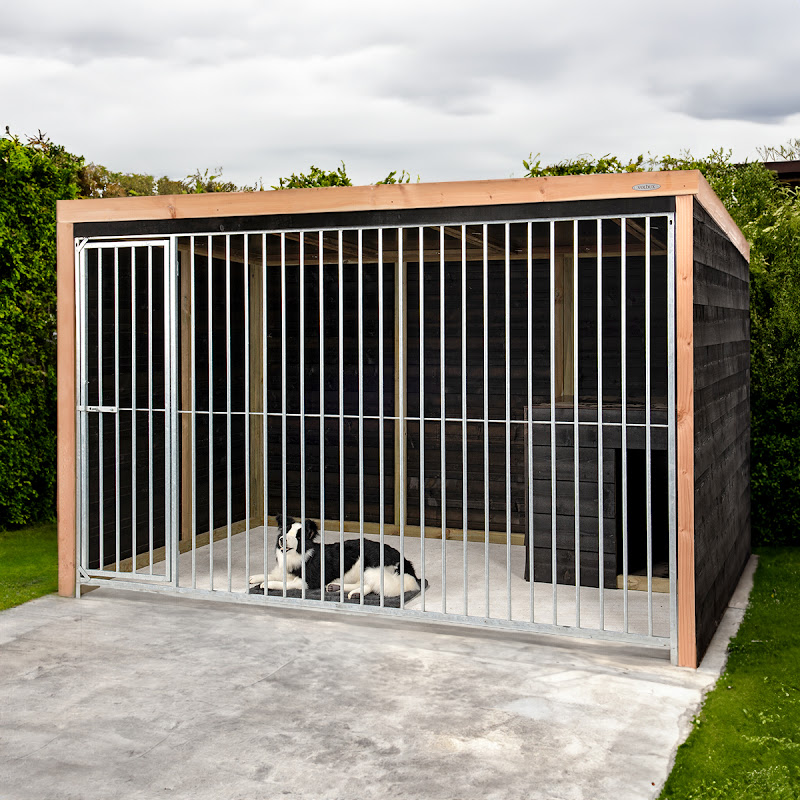 Voldux Hondenkennel met nachthok Bo