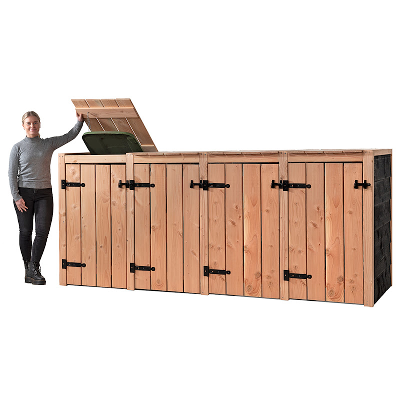 Kliko ombouw Cato voor 4 containers