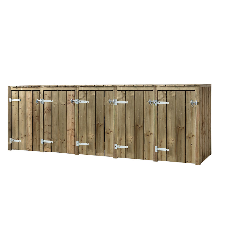 Container ombouw Arjan 5 containers