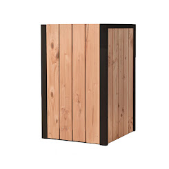 Achterwand Douglas voor 1 container