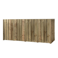 Achterwand Geïmpregneerd hout 4